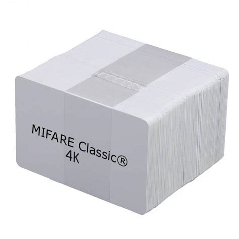 does card exchange support mifare classic 4k|Step 2: Define General Settings .